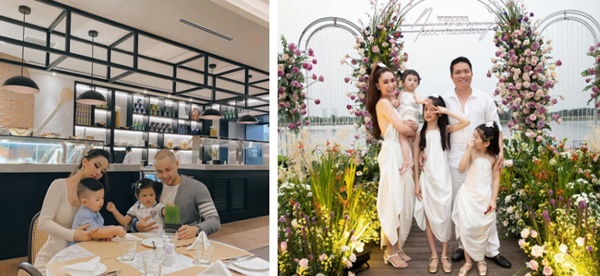 Gia đình Trang Pilla - chị dâu ca sĩ Bảo Thy và nữ đại gia quận 7 đứng chung một khung hình, màn so kè xem ai toát mùi tiền” hơn?-4