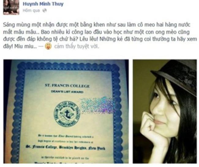 12 năm trước, cô gái này từng đại náo showbiz Việt: Thị phi thì có nhưng riêng về học vấn, xuất thân danh giá thì ít ai bì được-3