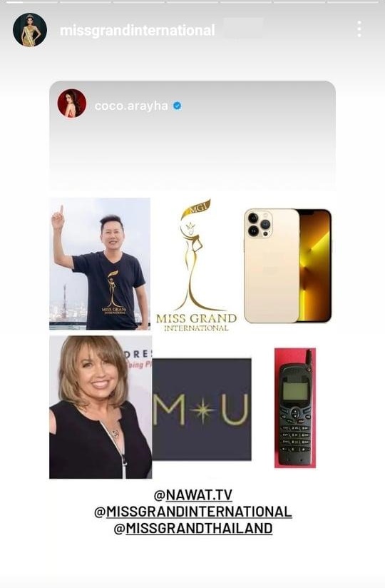 Thùy Tiên lại vướng tranh cãi gay gắt khi chủ tịch Miss Grand International cà khịa Miss Universe-1