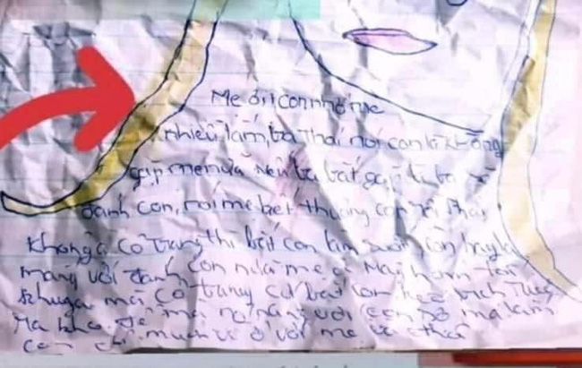Xôn xao trang nhật ký nhàu nát đẫm nước mắt nghi của bé gái 8 tuổi bị mẹ kế bạo hành đến chết: Con muốn được mẹ ôm ấp, con đau lắm-4