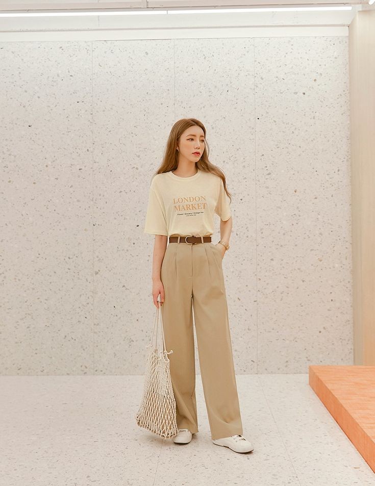 Diện quần ống rộng bị chê rườm rà chẳng oan, muốn chữa cháy thì phải học ngay 7 cách dưới đây-4