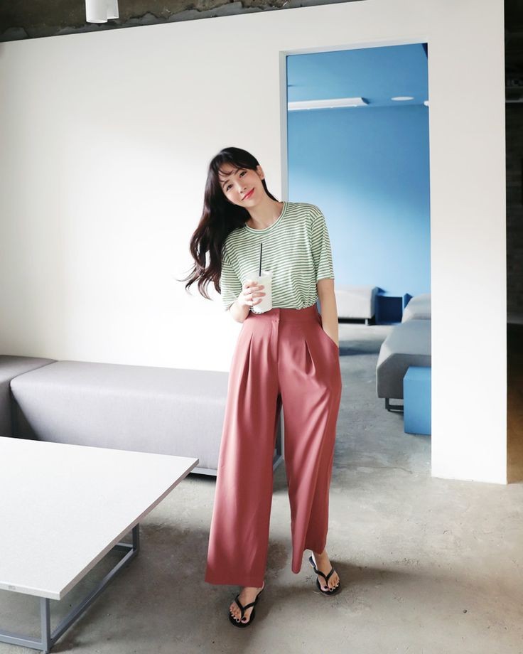 Diện quần ống rộng bị chê rườm rà chẳng oan, muốn chữa cháy thì phải học ngay 7 cách dưới đây-5