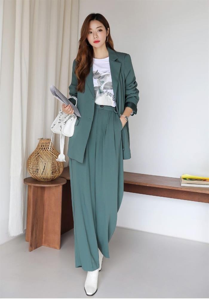 Diện quần ống rộng bị chê rườm rà chẳng oan, muốn chữa cháy thì phải học ngay 7 cách dưới đây-8