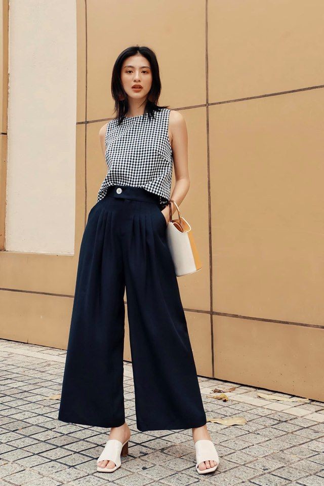 Diện quần ống rộng bị chê rườm rà chẳng oan, muốn chữa cháy thì phải học ngay 7 cách dưới đây-23