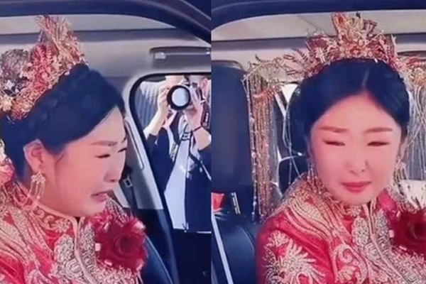 Chú rể hào hứng đến rước dâu, cô dâu vui mừng thể hiện một hành động khiến chồng tương lai tức giận hất ngã sấp mặt-6