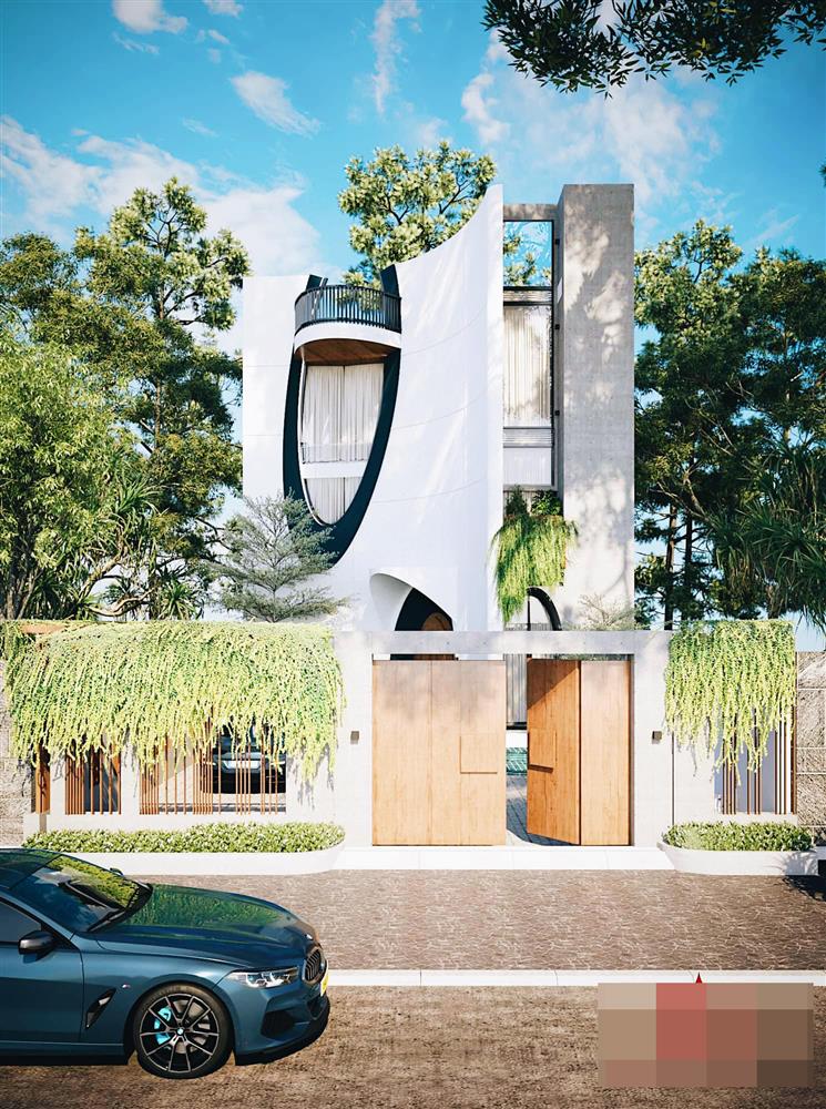 Kiệt tác kiến trúc con trai tặng bố mẹ dưỡng già, cảm giác như phi thuyền sắp cất cánh-1