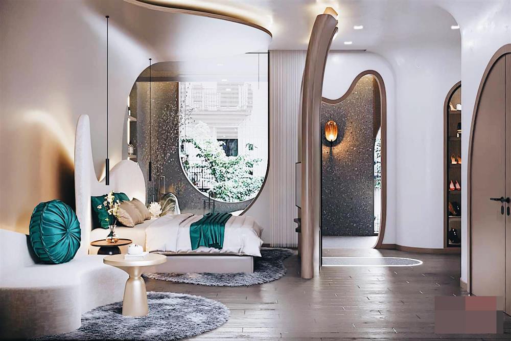 Kiệt tác kiến trúc con trai tặng bố mẹ dưỡng già, cảm giác như phi thuyền sắp cất cánh-13