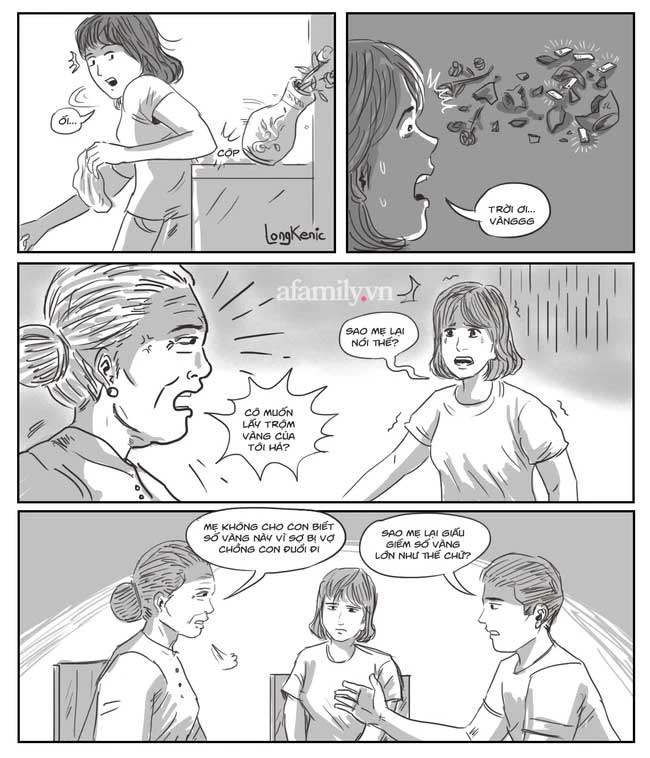 Vô tình làm vỡ lọ hoa trong phòng mẹ chồng, tôi chết điếng khi thấy vật rơi loảng xoảng xuống nền nhà-1