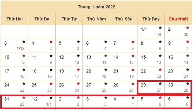 CHÍNH THỨC: Chốt lịch nghỉ Tết Nguyên đán Nhâm Dần 2022-1