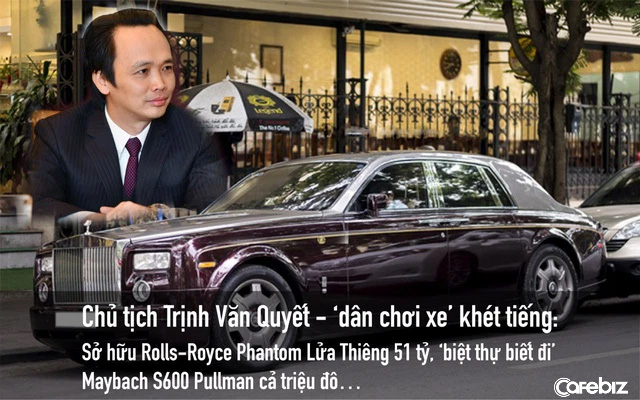 Chủ tịch Trịnh Văn Quyết - ‘dân chơi xe’ khét tiếng: Sở hữu Rolls-Royce Phantom Lửa Thiêng 51 tỷ, Maybach S600 Pullman được ví là ‘biệt thự biết đi’ lên tới triệu đô…-1