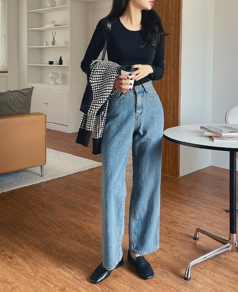 3 kiểu quần jeans chị em 30+ nên đầu tư nhất: Đảm bảo nhắm mắt cũng mặc đẹp-1