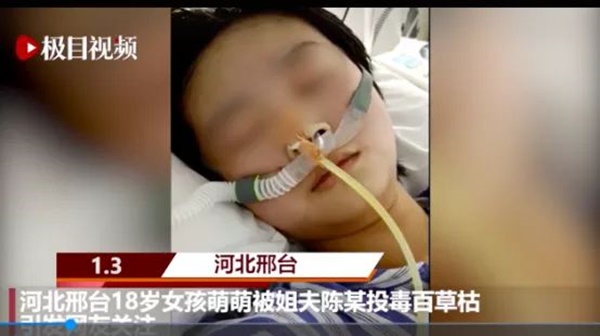 Về nhà xả stress, cô gái bị anh rể đầu độc bằng thuốc diệt cỏ, động cơ phía sau khiến cộng đồng mạng không khỏi rùng mình-1