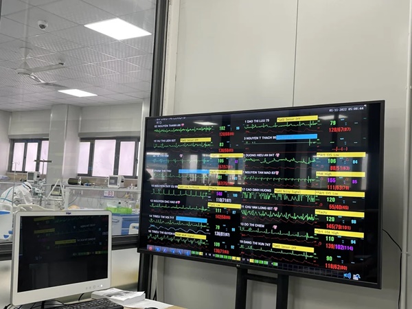 Khu điều trị F0 nguy kịch ở Hà Nội kín giường-2