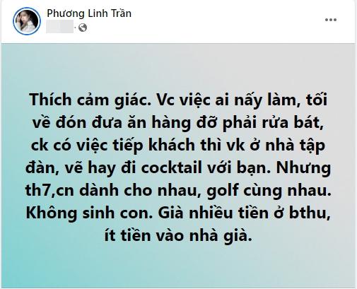Tranh cãi gay gắt quan điểm hôn nhân của ca sĩ Phương Linh: Không rửa bát, không sinh con, việc ai nấy làm-1