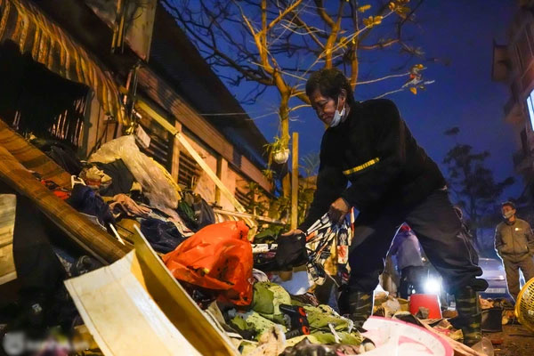 NÓNG: Cháy lớn tại trụ sở Tòa án Nhân dân TP Hà Nội đang xây dựng-8