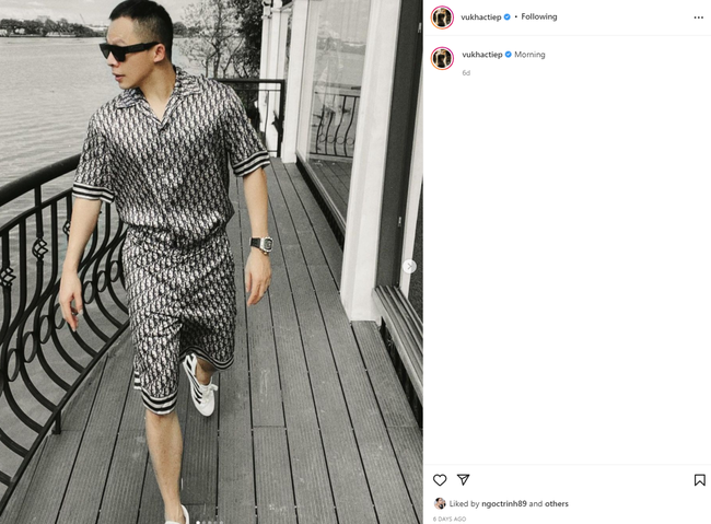 Sau Ngọc Trinh, Vũ Khắc Tiệp cũng bị một trang nước ngoài tố dùng hàng hiệu fake-3