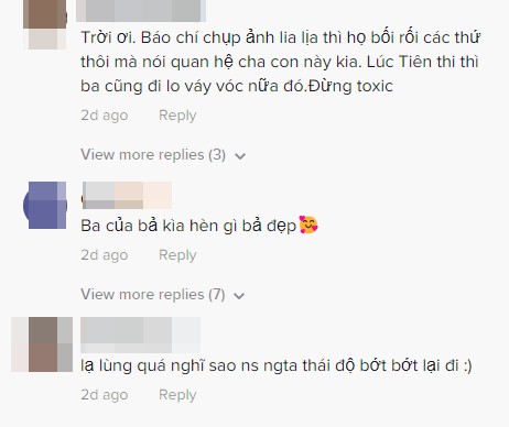 Thùy Tiên gây tranh cãi vì một hành động với bố ruột-3