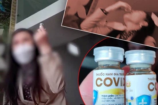 “Choáng” với lời quảng cáo “thuốc chữa Covid-19 gia truyền 4 đời” ở Hà Nội có khả năng trị… siêu virus, uống 2 lần thoải mái bỏ khẩu trang