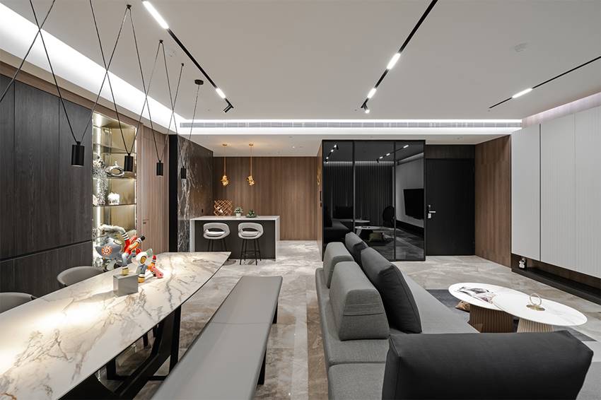 Căn hộ 3 thế hệ sinh sống với thiết kế ẩn thông minh, che giấu mọi không gian lưu trữ-9