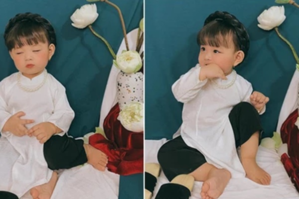 Nhập vai xuất sắc, mợ hai” Hà thành chụp ảnh đón Tết thần thái-15