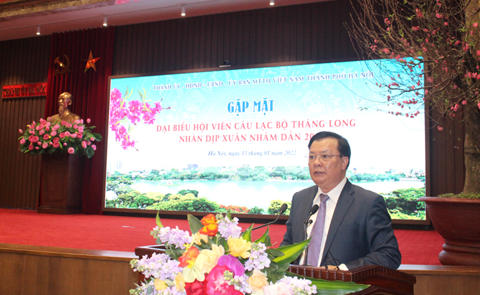 Lãnh đạo Thành phố gặp mặt đại biểu hội viên Câu lạc bộ Thăng Long-3