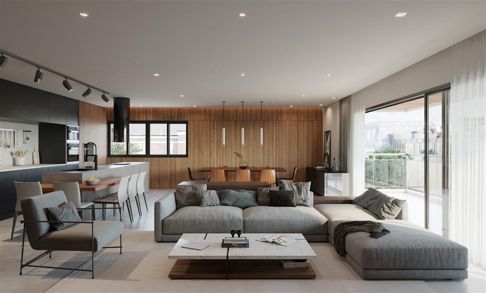 Với chi phí 290 triệu đồng, KTS tư vấn thiết kế để hoàn thiện căn nhà ống 2 tầng có diện tích 115m2-7