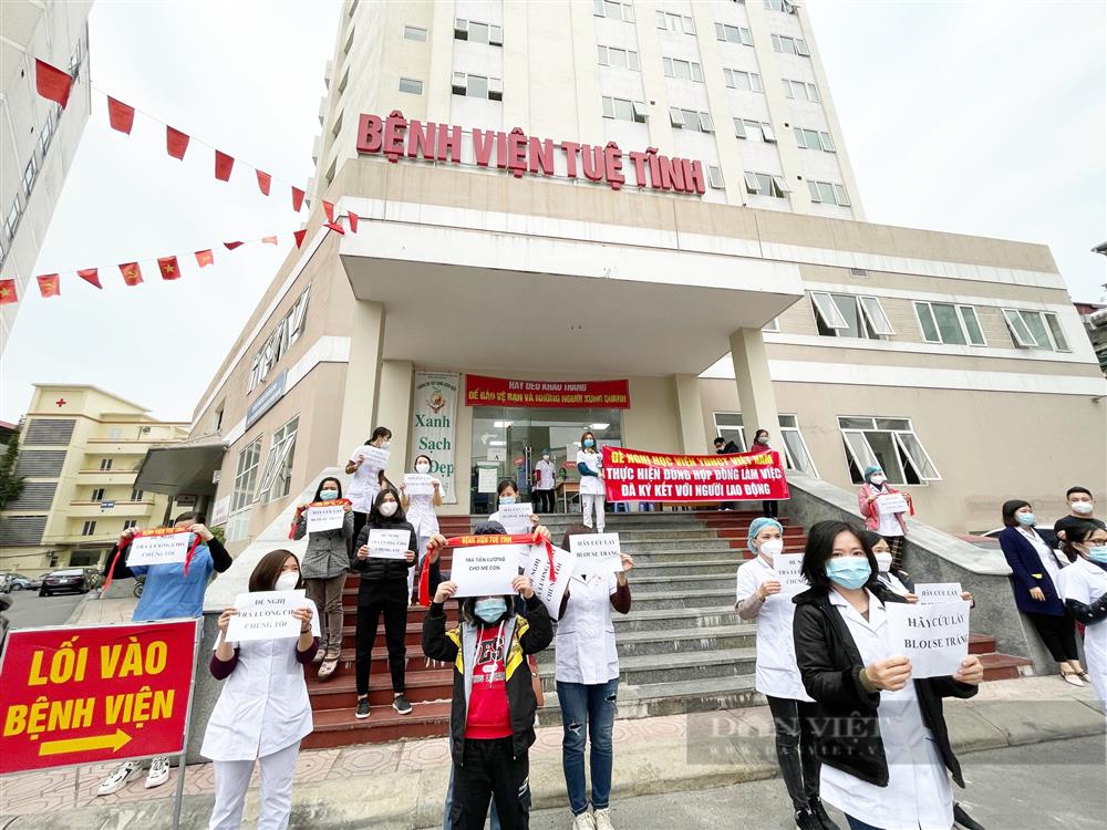 Vụ nhân viên Bệnh viện Tuệ Tĩnh kêu cứu vì bị nợ lương: Hỗ trợ mỗi người 2 triệu đồng dịp Tết Nguyên đán-3