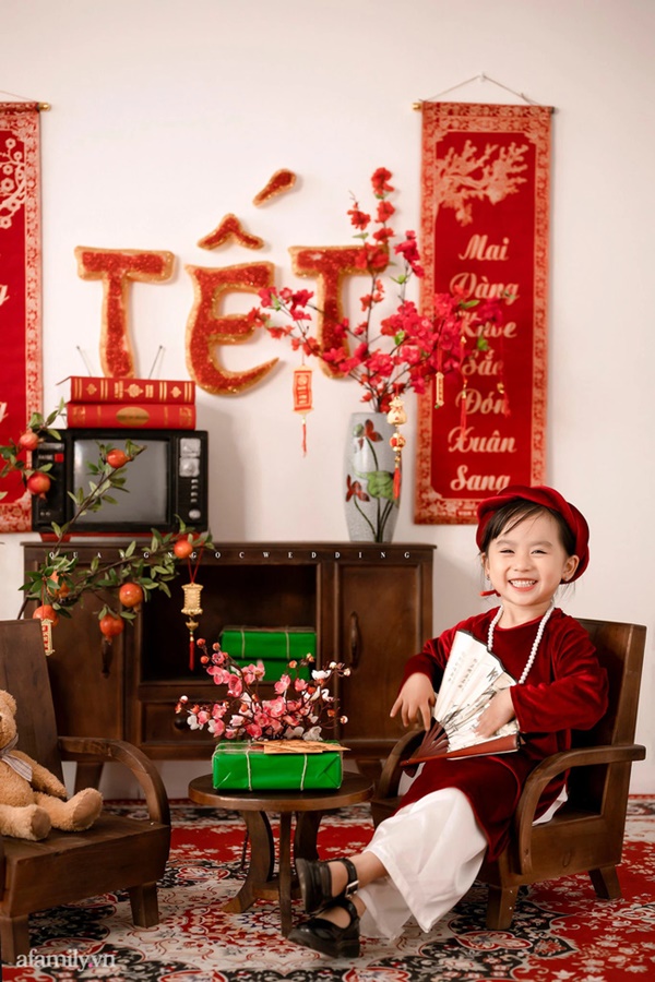 Nhập vai xuất sắc, mợ hai” Hà thành chụp ảnh đón Tết thần thái-1