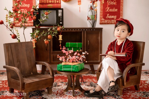 Nhập vai xuất sắc, mợ hai” Hà thành chụp ảnh đón Tết thần thái-2