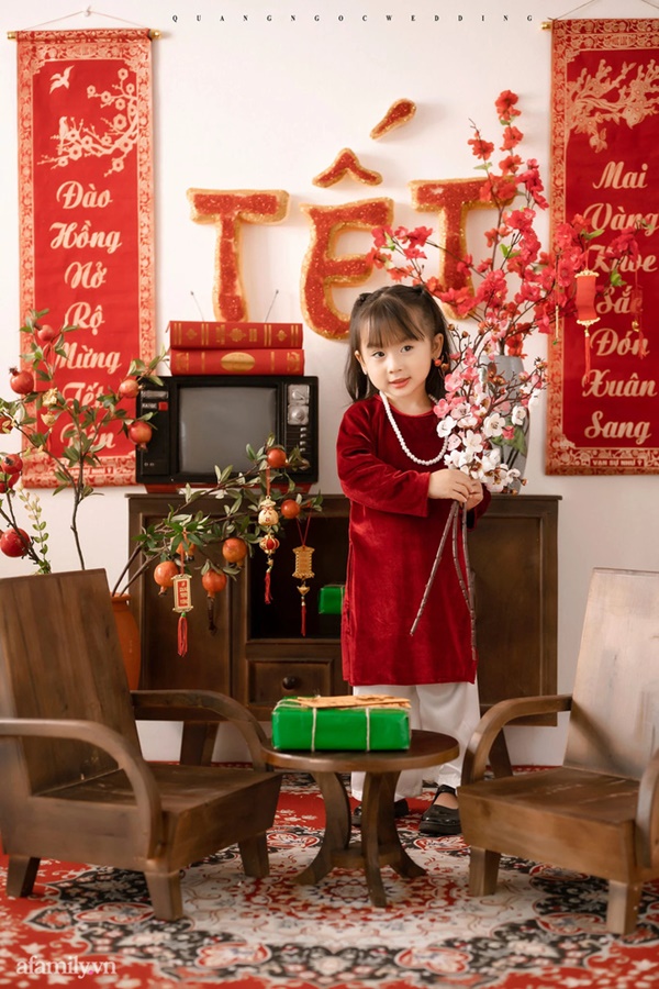 Nhập vai xuất sắc, mợ hai” Hà thành chụp ảnh đón Tết thần thái-6