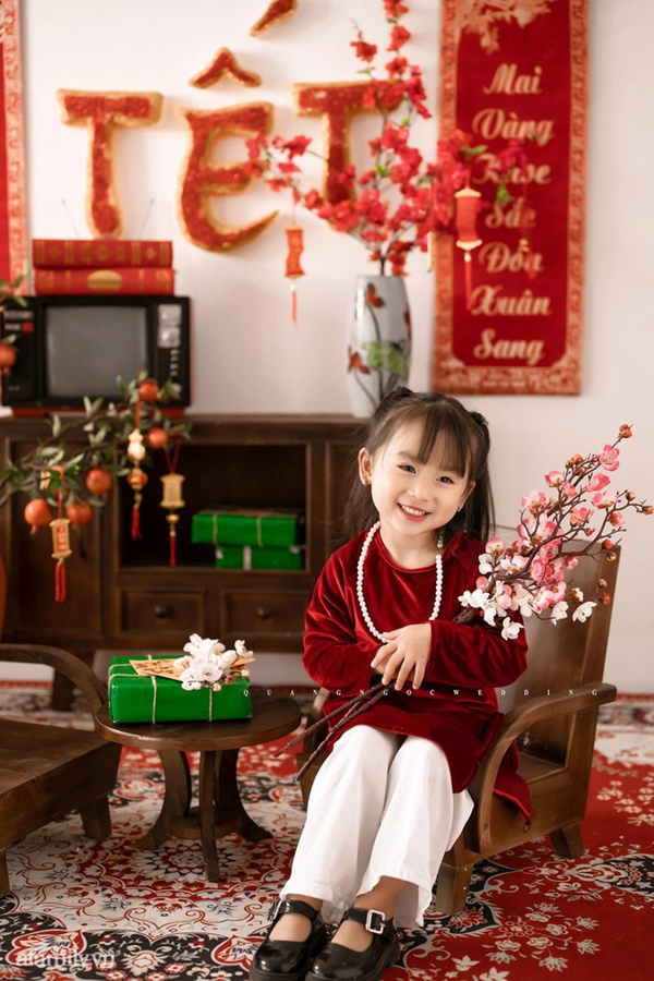 Nhập vai xuất sắc, mợ hai” Hà thành chụp ảnh đón Tết thần thái-10