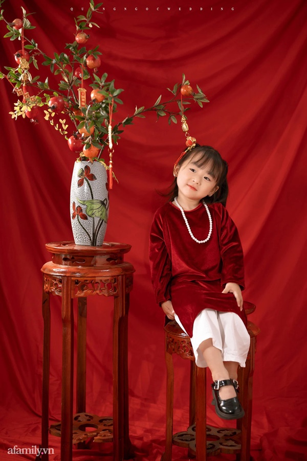 Nhập vai xuất sắc, mợ hai” Hà thành chụp ảnh đón Tết thần thái-13