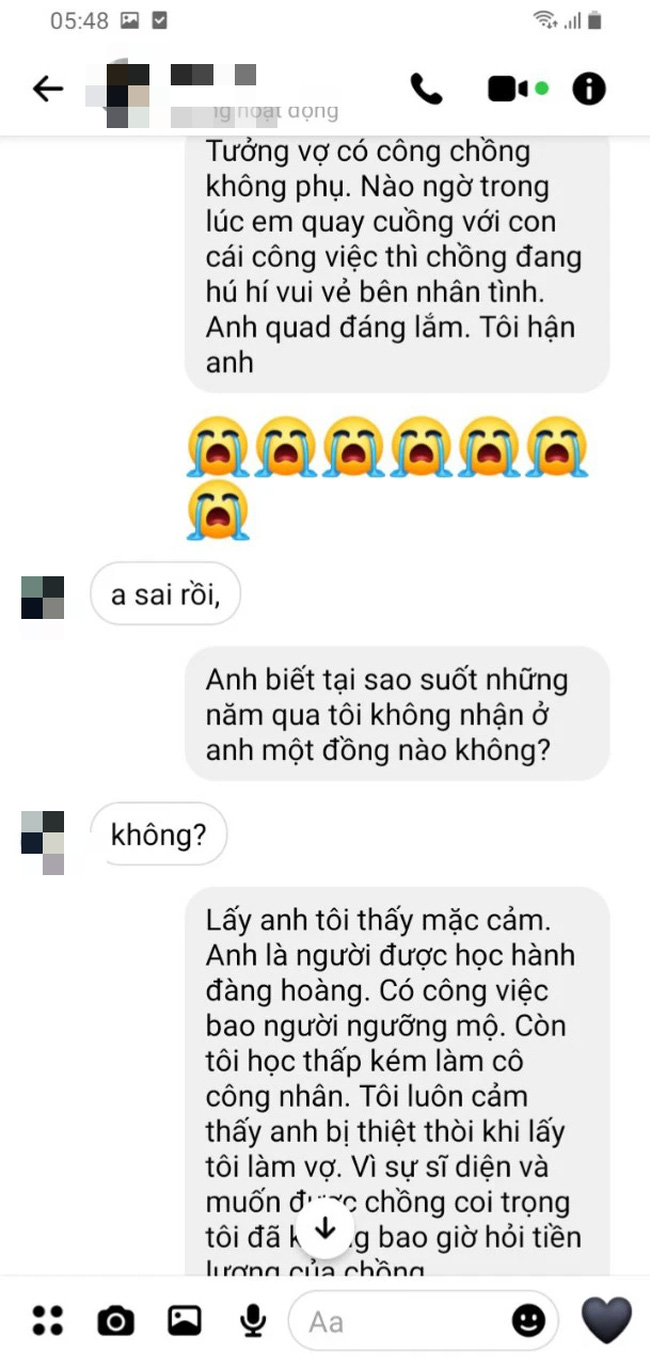 Suốt 12 năm lấy nhau, tôi tự hào vì không tiêu của chồng một đồng nào, giờ hối hận thì đã quá muộn-5