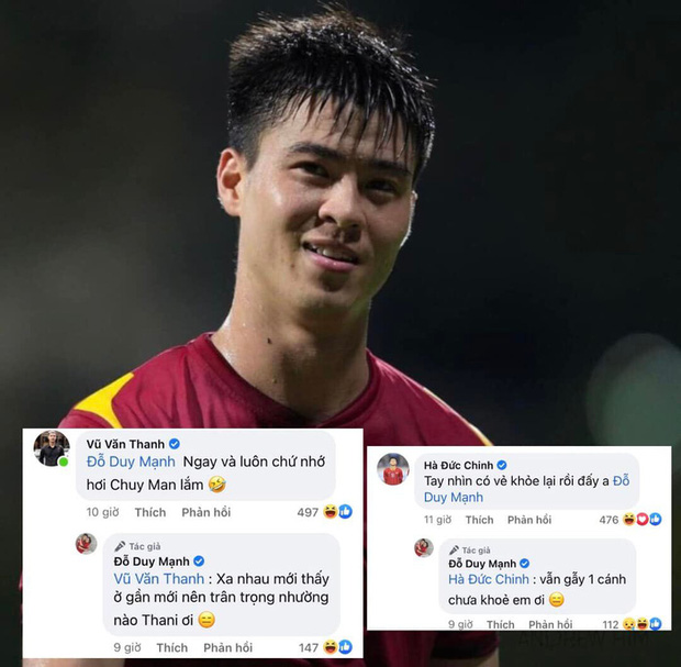 Duy Mạnh vẫn gãy một cánh, được Văn Thanh nhớ thương-1