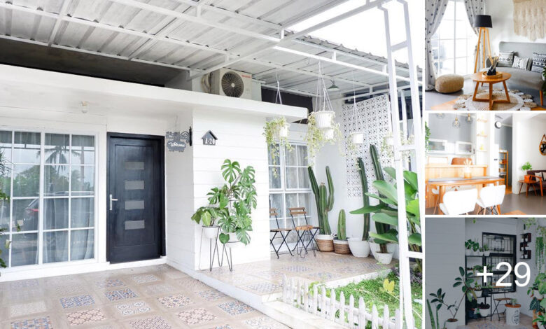 Ý tưởng nhà mini trang trí bằng cây xanh cho không gian sống vừa bình yên vừa râm mát-1