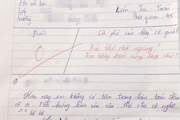 Bức xúc cách dạy của thầy, nam sinh đứng giữa lớp hỏi: Học như thế thì học làm gì?-1