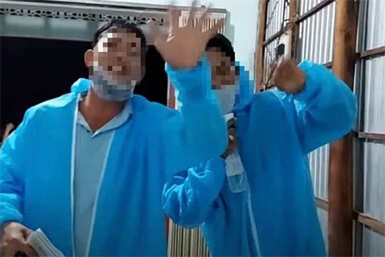 Phẫn nộ nhóm thanh niên đóng giả lực lượng y tế, vào nhà dân tung tin thất thiệt rồi 