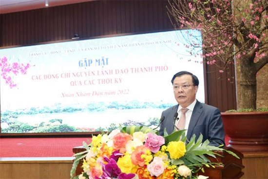 Gặp mặt nguyên lãnh đạo Thành phố qua các thời kỳ