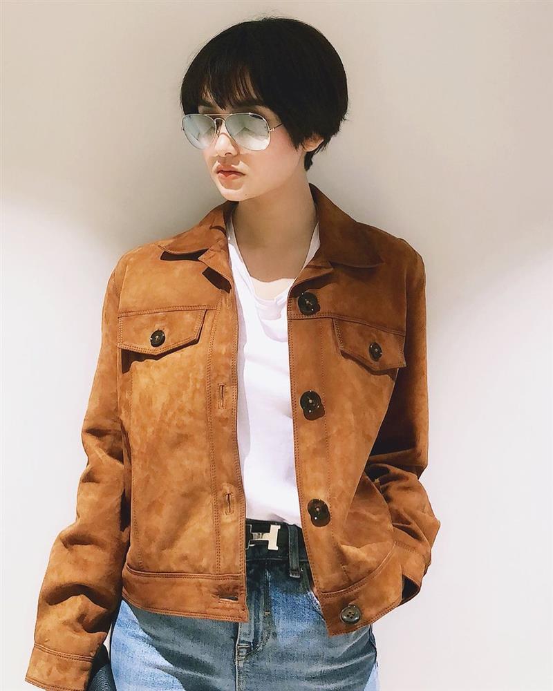 Tóc ngắn cũn nhưng Hiền Hồ vẫn cân được mọi style, kể cả váy vóc bánh bèo chúa-7