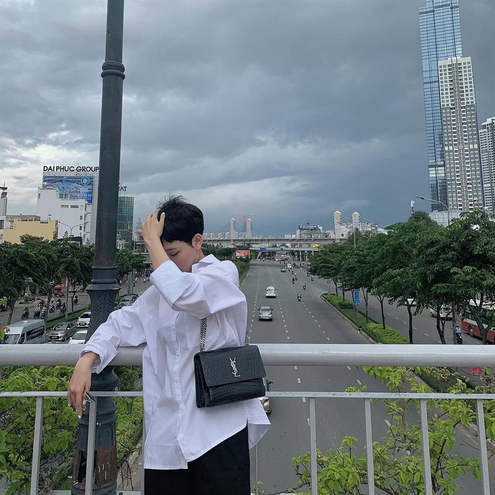 Tóc ngắn cũn nhưng Hiền Hồ vẫn cân được mọi style, kể cả váy vóc bánh bèo chúa-8