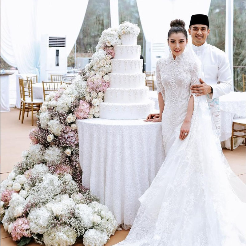 Đám cưới xa hoa ít ai sánh bằng của con gái tỷ phú máu mặt châu Á: Lâu đài cổ tích xa hoa giữa khu nghỉ dưỡng 5 sao, khách mời toàn VIP-6