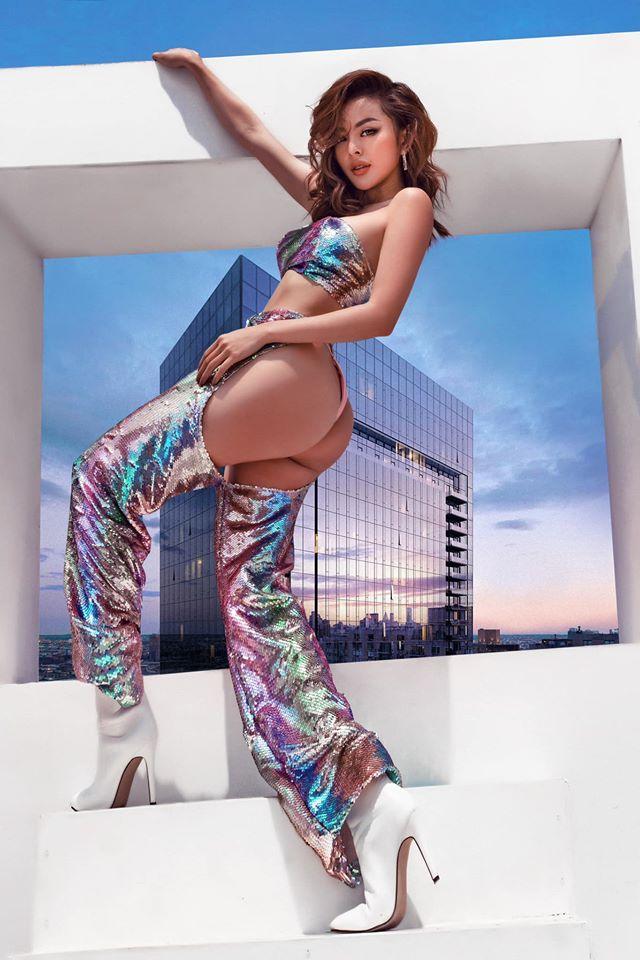 Trang Nemo bị đào ảnh sexy, mặc như không phản cảm-7