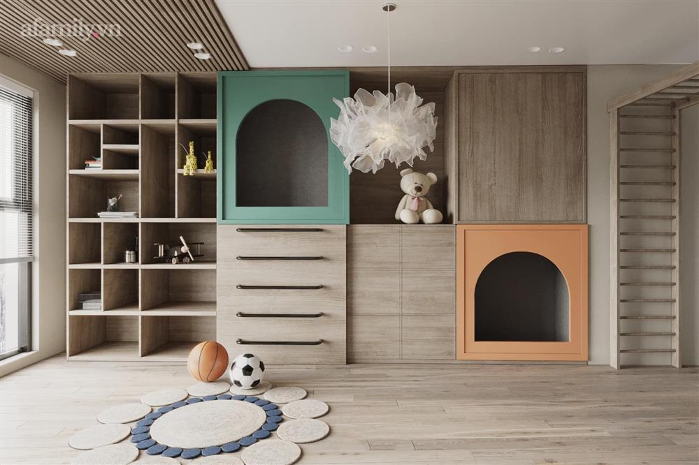 Căn hộ duplex của nữ CEO 9x ở Hà Nội: Bao trọn view sông Hồng, thiết kế luxury hiện đại tone chủ đạo nâu đen cực huyền bí-15