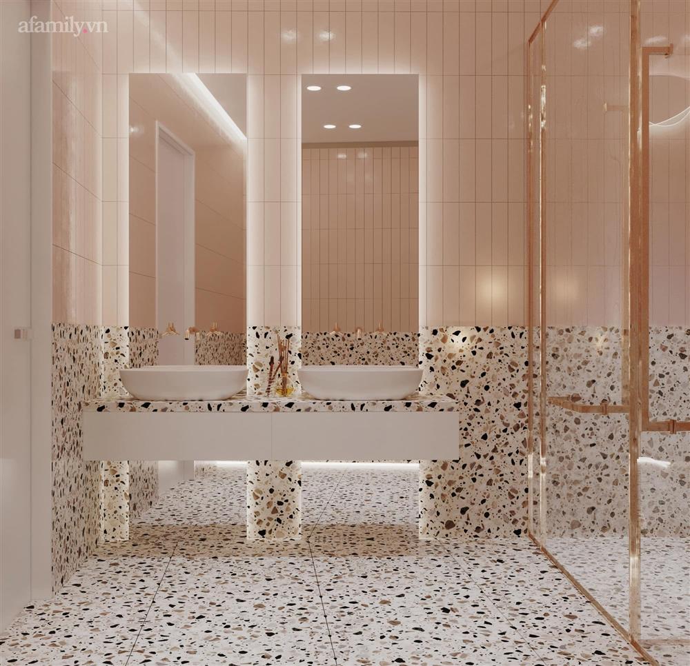 Căn hộ duplex của nữ CEO 9x ở Hà Nội: Bao trọn view sông Hồng, thiết kế luxury hiện đại tone chủ đạo nâu đen cực huyền bí-16