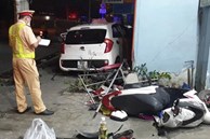 Bình Dương: Ôtô gây tai nạn liên hoàn, một người nguy kịch