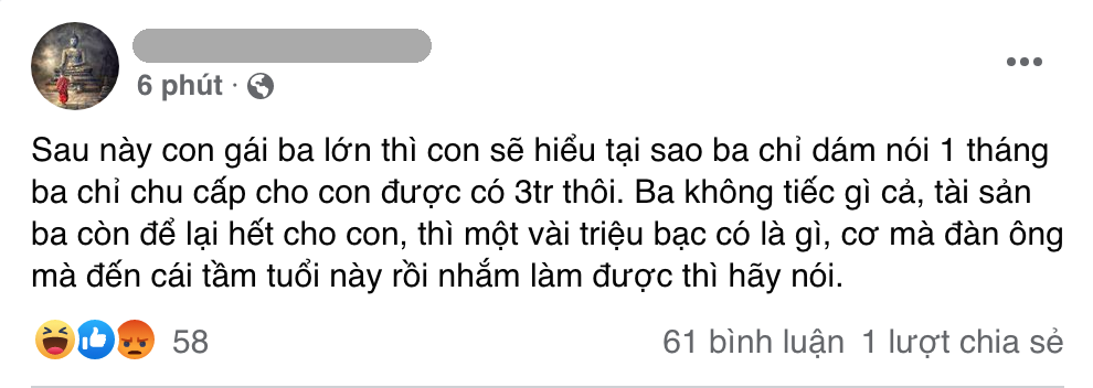 Vụ idol tóp tóp bị tố giật chồng”: Người chồng giải thích lý do chu cấp cho con gái 3 triệu/ tháng, cô vợ tiếp tục tung tin nhắn phốt”-2
