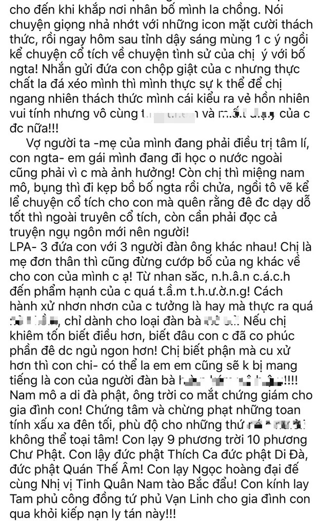 Lều Phương Anh tuyên bố sốc trên livestream: Chuyện con cái hay bố của con tôi không phải việc của các anh chị, tém tém lại-3