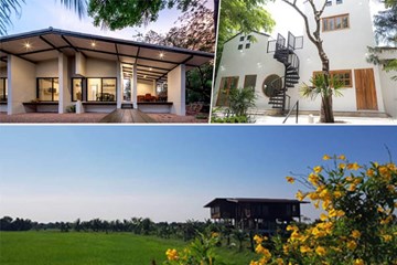 10 kiểu nhà vườn giữa thiên nhiên thanh bình, cho tầm nhìn đẹp và bình dị giúp vỗ về tâm hồn chủ nhân