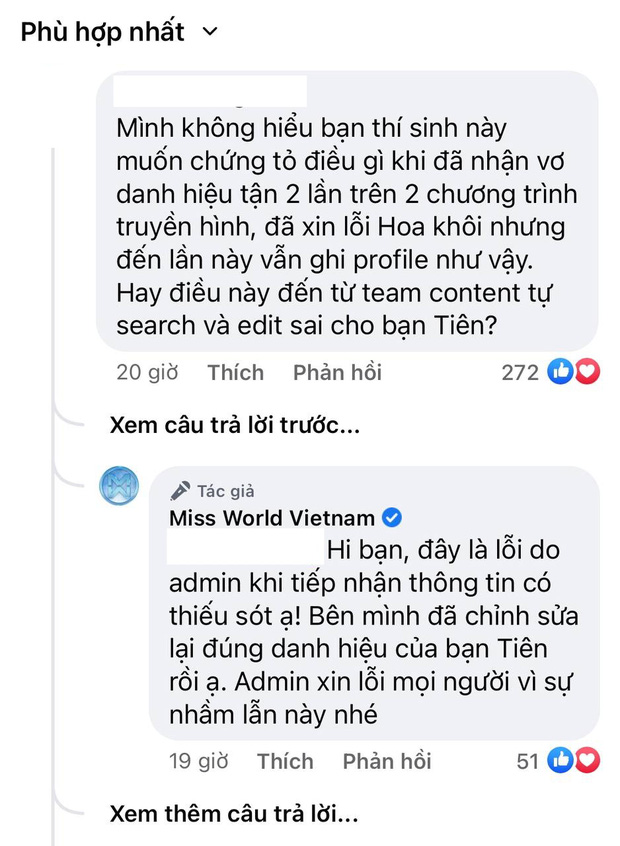 Vụ cô gái ung thư thi Miss World Việt Nam: Ekip xin lỗi vì ghi nhầm danh hiệu, động thái Hoa khôi real gây chú ý-2