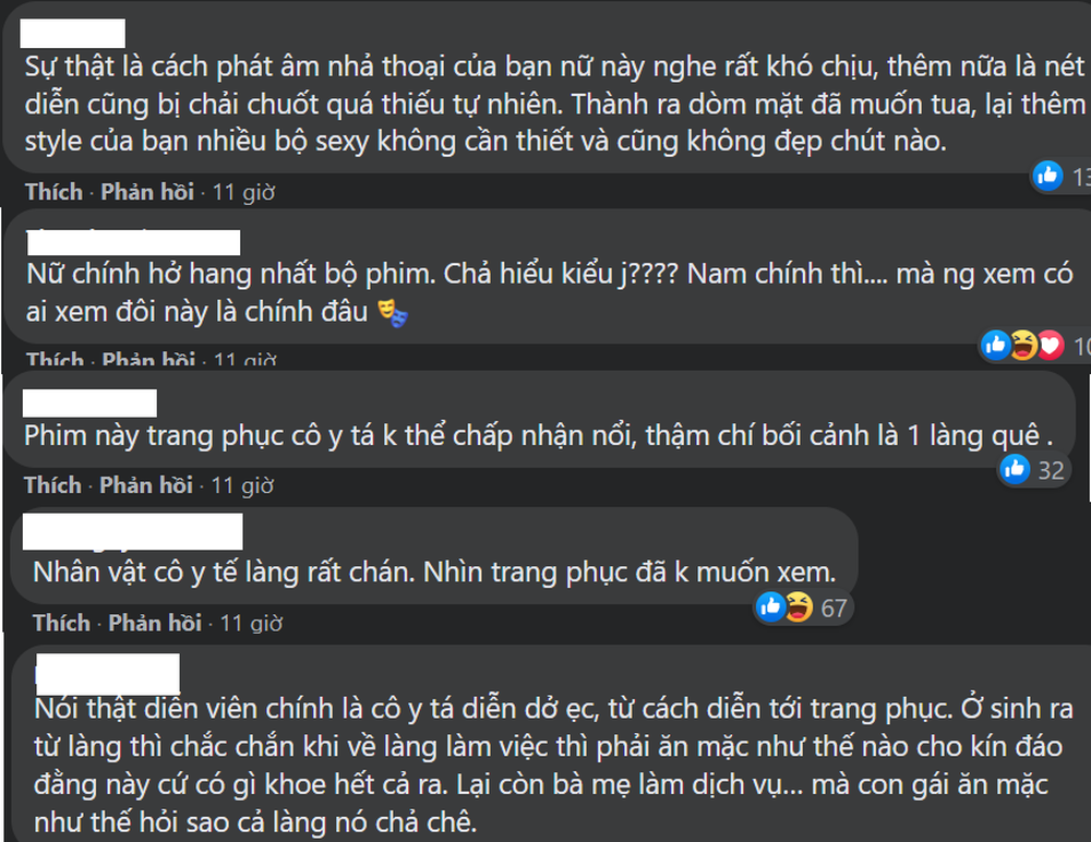 Nữ diễn viên phim giờ vàng VTV bị phản ứng vì mặc quá gợi cảm-5